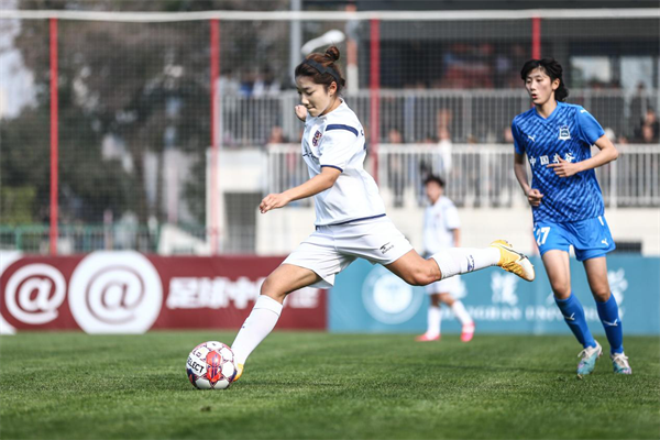 女超首秀 遼寧瀋陽沈北禾豐女足3-0完勝衛冕冠軍_fororder_體育5
