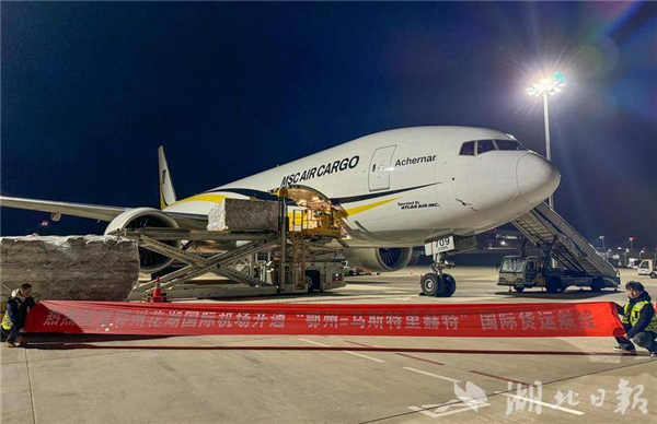 鄂州花湖國際機場新年6天連開5條國際貨運航線