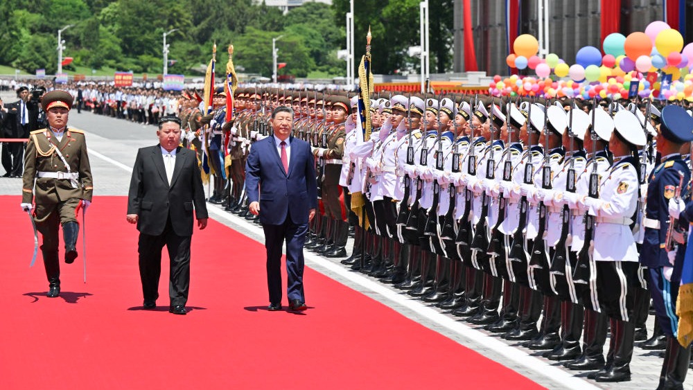 習近平出席金正恩舉行的歡迎儀式_fororder_20260608794b9c4f0ffc4f18a35d5cb437639254_202606089b4576cf710142e19e870c096afd0768
