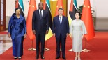 習近平舉行儀式歡迎莫桑比克總統訪華