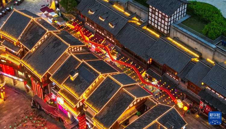 美麗中國｜千年古鎮夜色迷人
