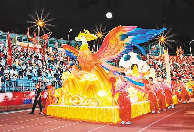 渝超賽場成為巴渝文化新秀場