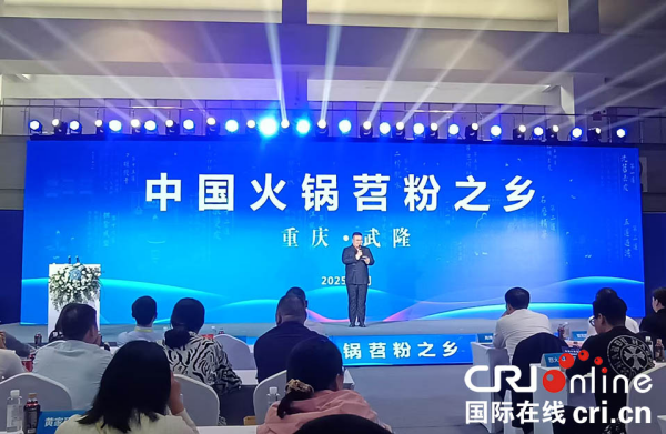 重慶武隆“中國火鍋苕粉之鄉”專場推介會舉行_fororder_圖片1