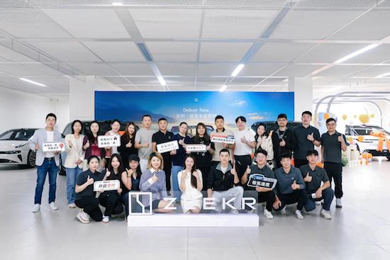 上市即交付 極氪MIX全國交付火熱