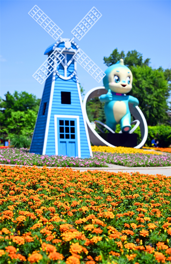 延吉公園花開成海絢爛迎夏_fororder_圖片3