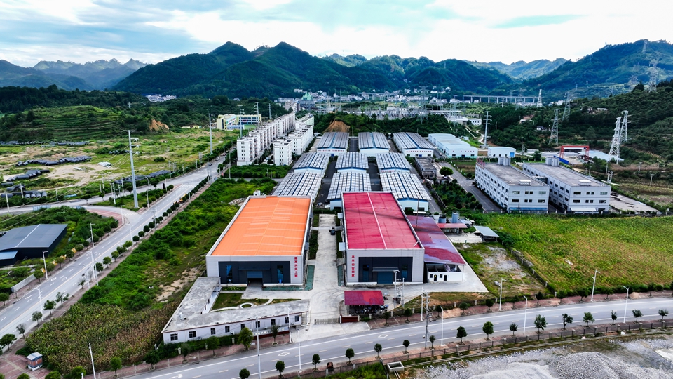 貴州羅甸：農産品加工忙_fororder_2025年8月26日，工人在貴州省黔南布依族苗族自治州羅甸縣邊陽鎮貴州絲緣蠶業科技有限公司一<span class=