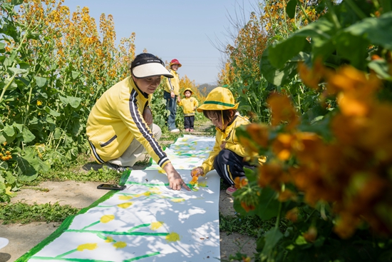 貴州綏陽:彩色花田引客來 鄉村旅遊正當時_fororder_微信圖片_20250327140412