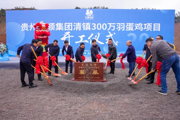 貴州百順清鎮300萬羽蛋雞項目開工儀式舉行 貴州百順清鎮300萬羽蛋雞項目開工儀式舉行_fororder_2