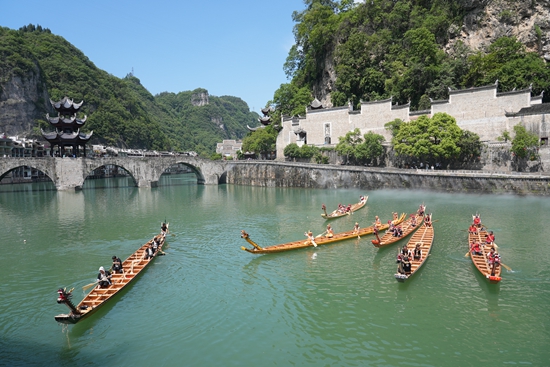 貴州鎮遠“村舟”公開賽賽前備戰 鼓聲催徵 情滿㵲陽_fororder_DSC04795.JPG