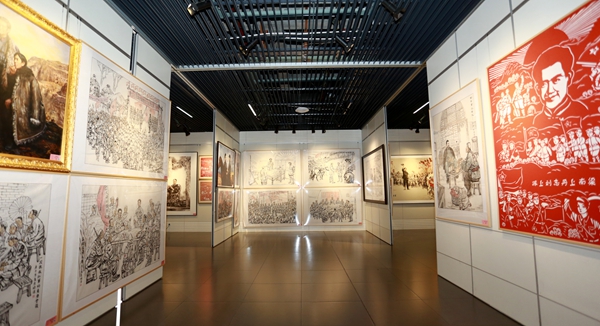 “賡續紅色血脈 傳承南梁精神” 革命主題繪畫藝術作品巡展走進貴州 “賡續紅色血脈 傳承南梁精神” 革命主題繪畫藝術作品巡展走進貴州_fororder_22