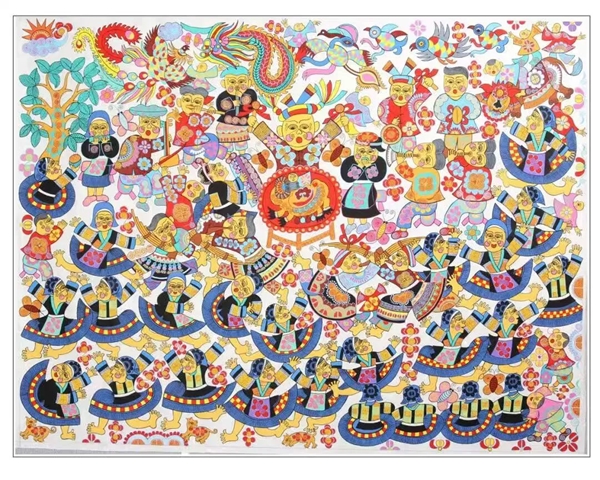 5件水城農民畫作品入選 “大地繪彩”——2025年農民畫大展_fororder_33