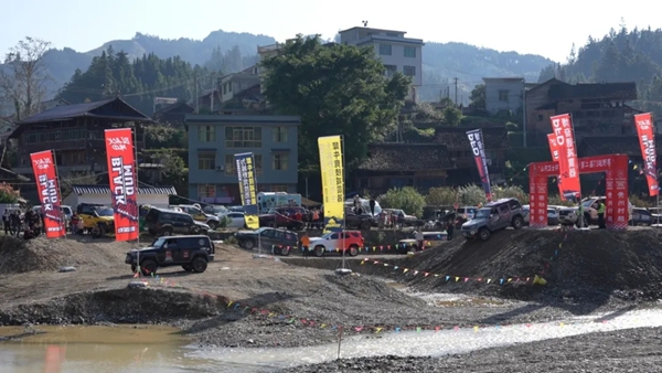 冬季旅遊“熱”起來 貴州榕江T3越野賽讓村民腰包<span class=