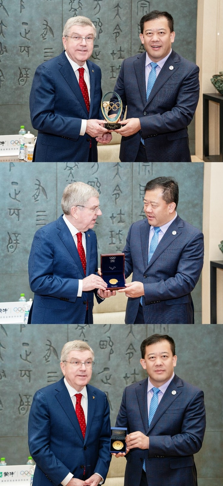 蒙牛高飛與IOC主席巴赫相聚國家博物館 共話體育文化新篇章_fororder_圖片16