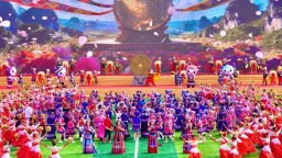廣西都安瑤族自治縣喜迎成立70週年