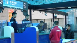中國峒中—越南橫模口岸正式開通旅檢業務