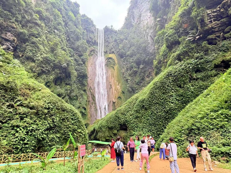 壯美景觀“串珠成鏈” 廣西靖西邊關風情旅遊帶建設成效顯著