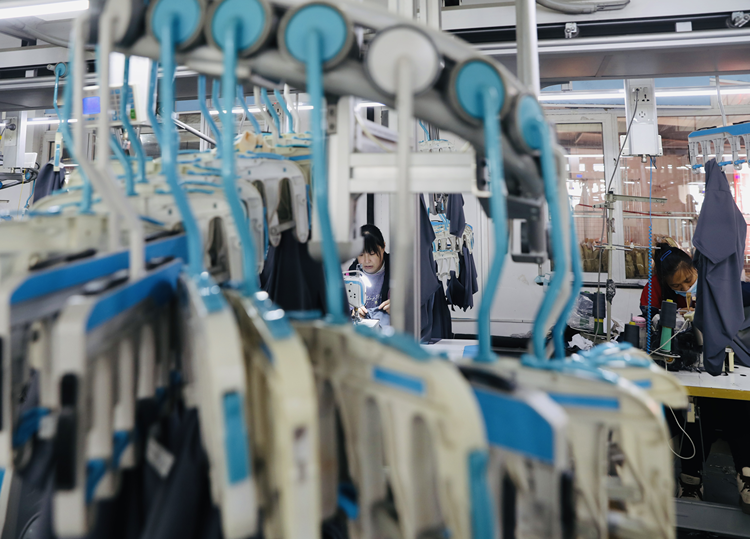河北肅寧：大服裝産業實現高品質發展_fororder_圖片2