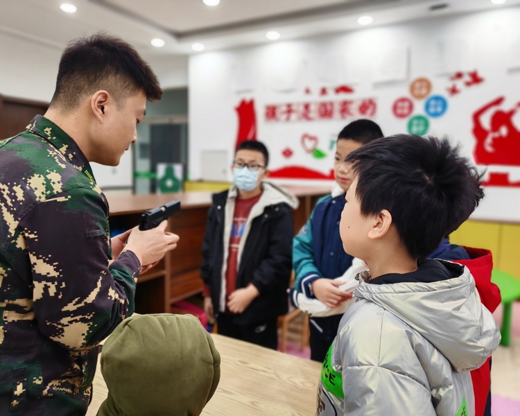 石家莊裕華區：國防教育體驗課堂正式啟幕