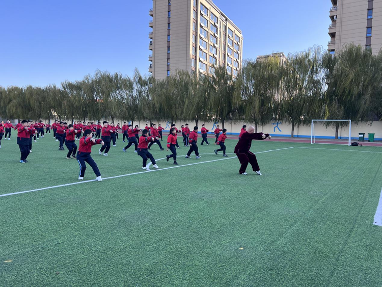 河北東光：傳統文化進校園 武韻鼓音潤童心
