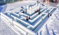 唐山皮影樂園冰雪歡樂季啟幕