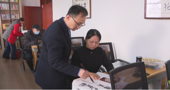 石家莊市鹿泉區：文化名家鄉村行 翰墨書香潤鹿泉_fororder_石家莊市鹿泉區：文化名家鄉村行 翰墨書香潤鹿泉596