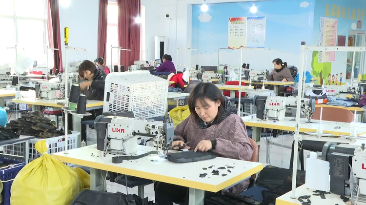 石家莊鹿泉:小箱包“噠噠”作響 奏響家門口致富樂章