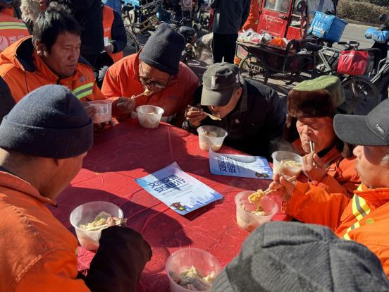 河北高陽：幸福餃子宴 溫暖臘八節