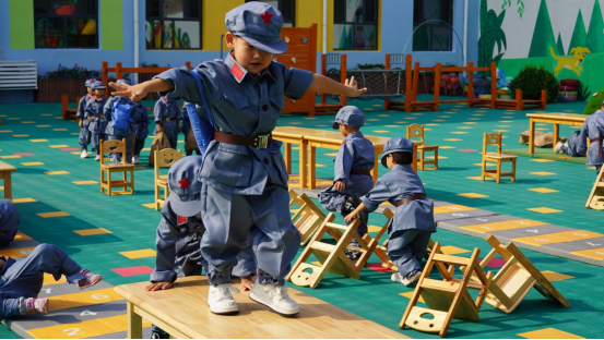 河北東光：多彩童趣 禮讚祖國