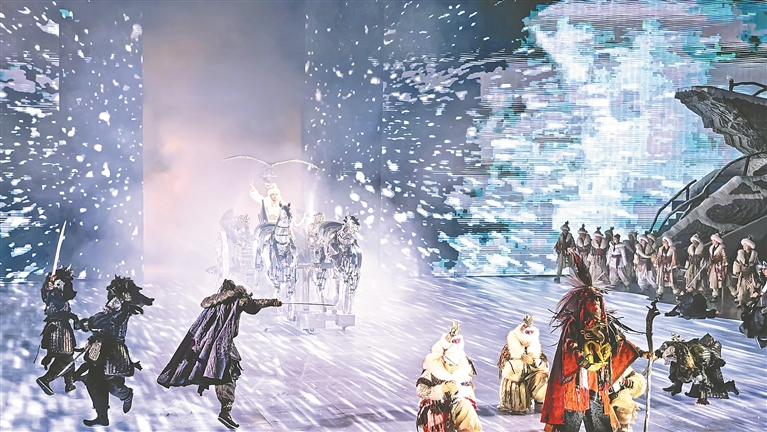 《王的戰車》奇幻大幕在冰雪大世界開啟