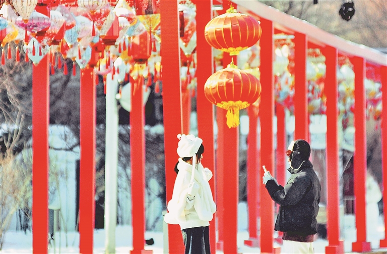 黑龍江：紅紅火火鬧元宵
