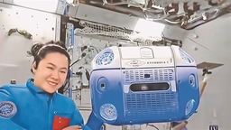 哈工大智慧飛行機器人“小航”亮相中國空間站
