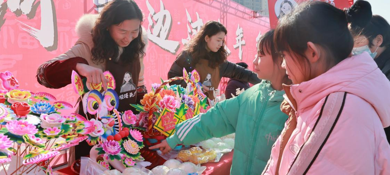 世界共享中國年丨渭南大荔：黃河岸邊過大年 文化活動迎新春