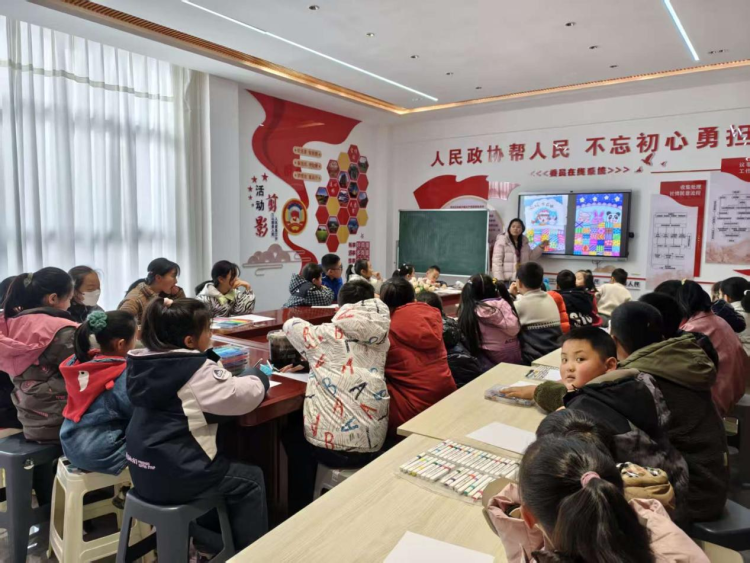榆林靖邊宇文路社區：“禾苗課堂”暖寒假 公益託管解民憂_fororder_圖片1