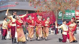 外國“秧歌隊”到榆林