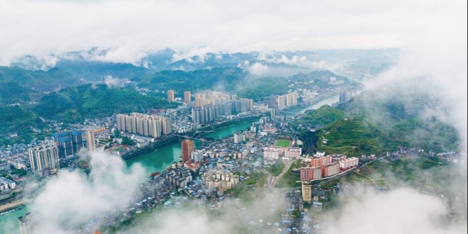 貴州沿河：青山綠水入畫來