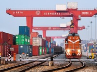 連雲港中歐班列前兩月到發量同比增長22.9%