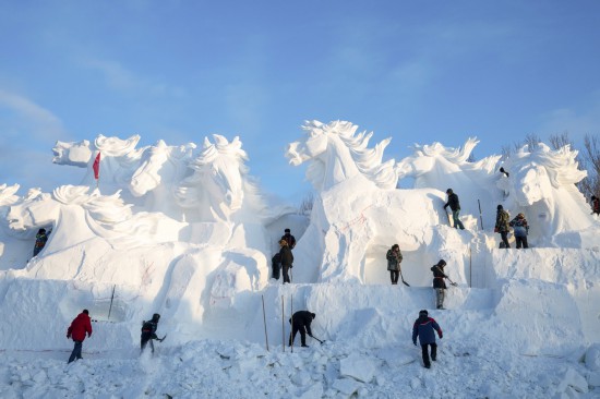 第37屆太陽島國際雪雕藝術博覽會試開園