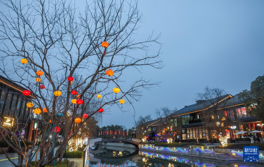 浙江嘉興：花燈美景迎元宵