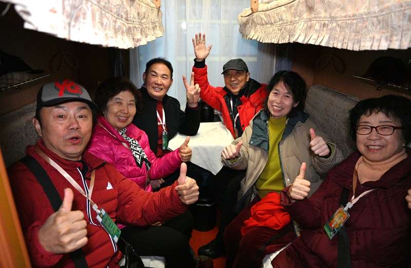 三天盡覽秦嶺美景 2024年首趟“環秦嶺”旅遊專列開行