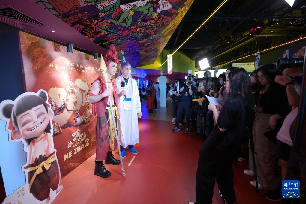 《哪吒之魔童鬧海》在新加坡舉行首映禮