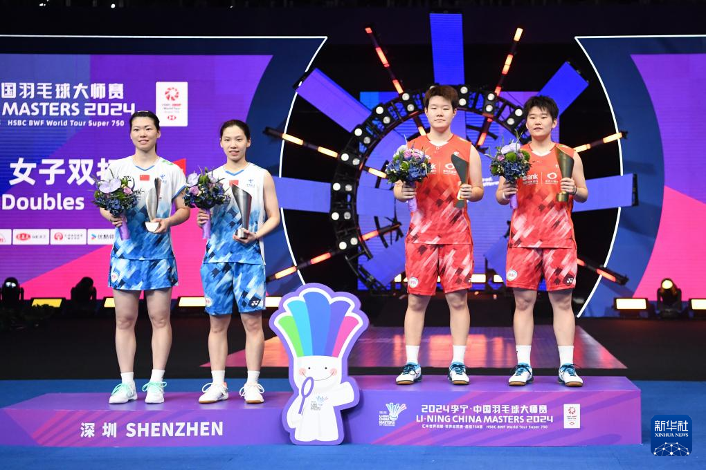 中國羽毛球大師賽:劉聖書/譚寧奪得女雙冠軍 中國羽毛球大師賽:劉聖書/譚寧奪得女雙冠軍