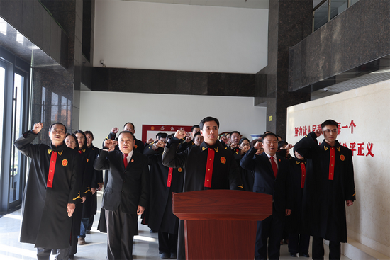 河南省封丘縣人民法院：憲法宣誓鑄忠誠 公平正義護民生_fororder_圖片6