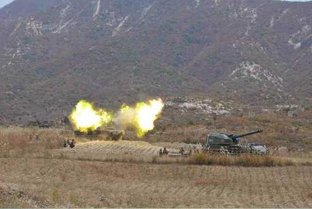 金正恩指導朝鮮人民軍對抗訓練(組圖)