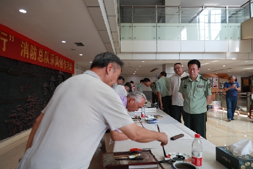 【聚焦重慶】重慶公安文聯采風創作活動走進重慶市消防總隊