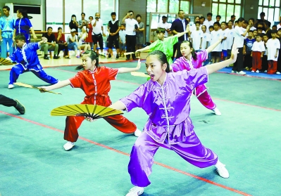 （教育圖文）“相約南京寧臺青少年武術夏令營”開營