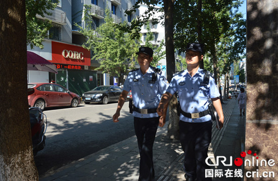 已過審【區縣聯動】【永川】永川民警展現高溫下最美“警色”