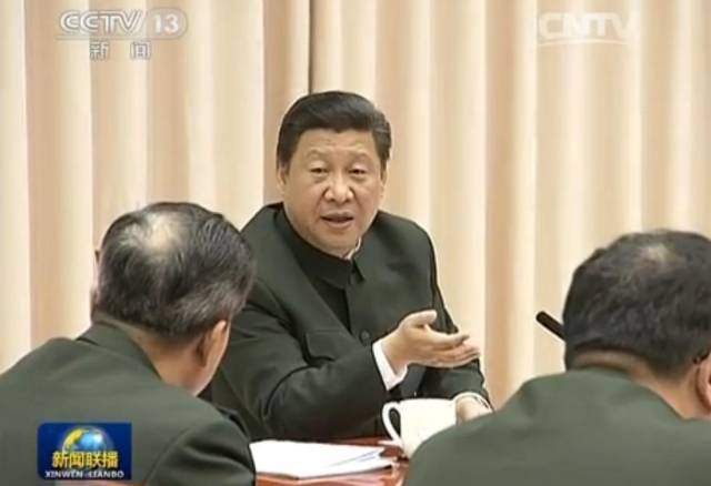 習近平視察南京軍區