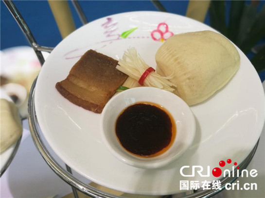 2017西安旅博會公眾日首日 老陜美食大放異彩_fororder_美食4