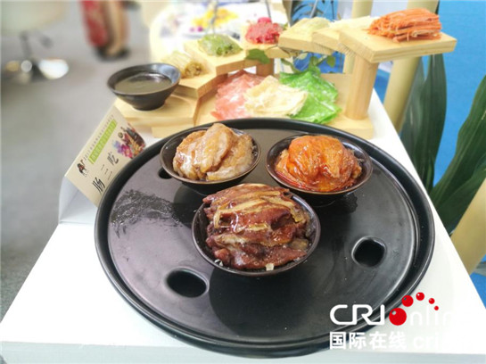 2017西安旅博會公眾日首日 老陜美食大放異彩_fororder_美食1