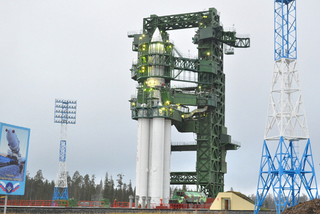 俄羅斯成功試射一枚"安加拉號"重型運載火箭
